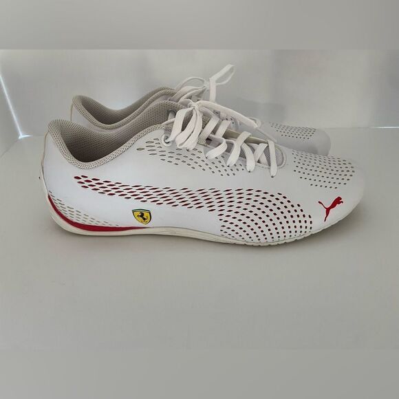 Puma Scuderia Ferrari White/Red Drift Cat 5 Ultra II size 9.5 - Picture 9 of 14